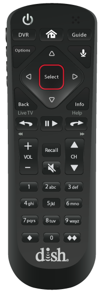 Control remoto de voz - Wyoming, MI - Dish Azteca - Distribuidor autorizado de DISH